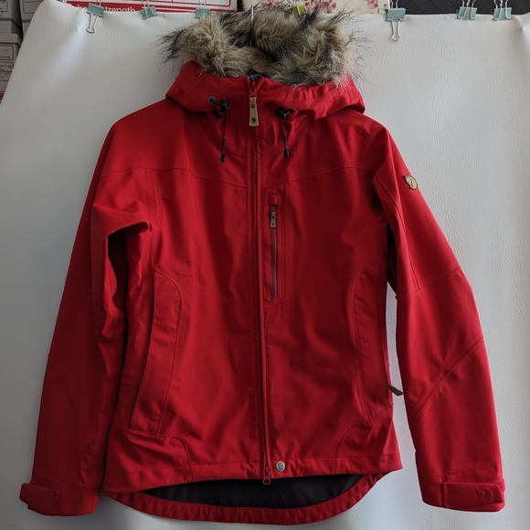 Fjallraven Jackets & Coats Fjall Raven Jacket Red Eco Tour Jacket